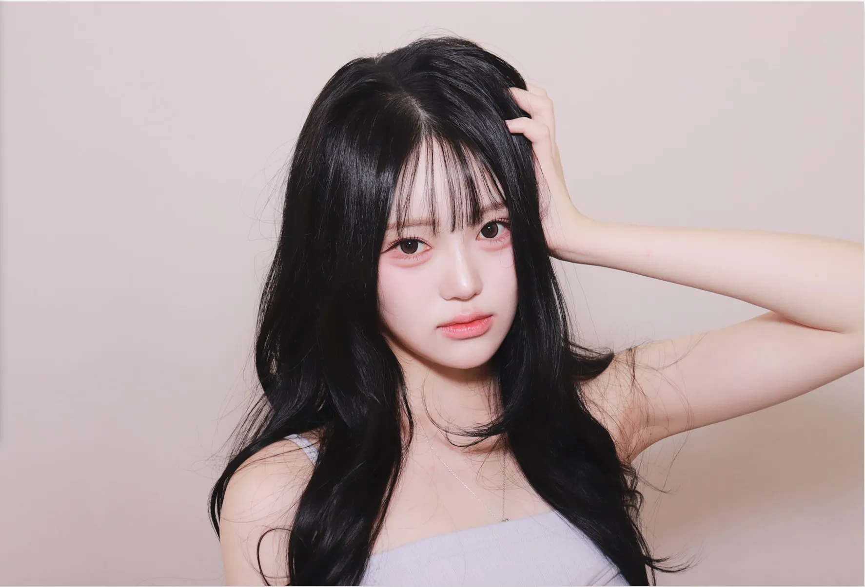 Blueberry Mousse 부스 필터 없는 원본 사진