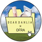 DEAR DAHLIA × OFRA 콜라보 배지